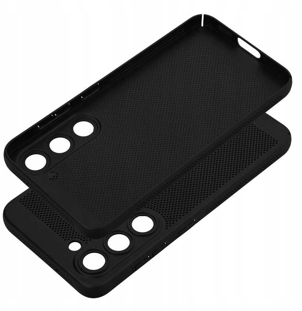 Oem BREEZY dėklas skirtas Samsung Galaxy S25 Ultra juodos spalvos