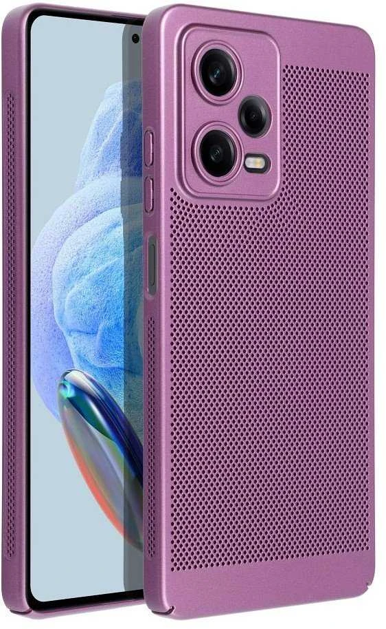 Oem BREEZY dėklas skirtas Xiaomi Redmi Note 14 PRO Plus 5G violetinės spalvos