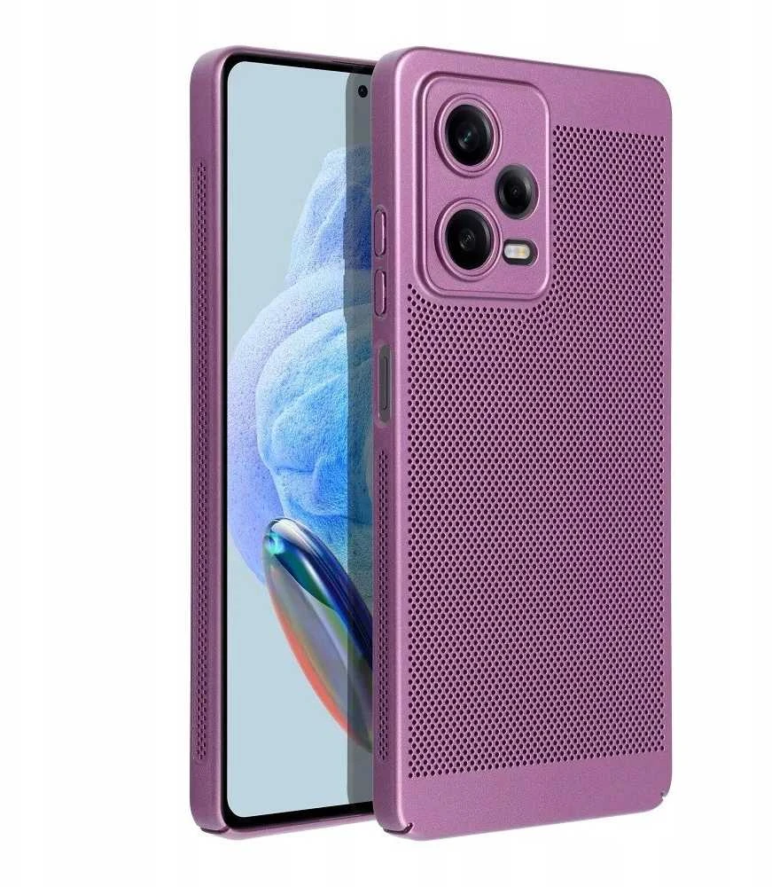 Oem BREEZY dėklas skirtas Xiaomi Redmi Note 14 5G violetinės spalvos