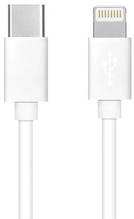 OEM kabelis C tipo į „Lightning“ PD 3A 27W C291 dėžutė 1 m baltas