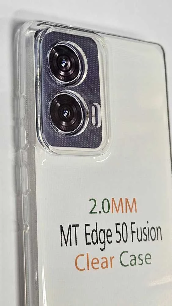 Oem Originalus Motorola EDGE 50 FUSION dėklas, skaidrus, 2 mm