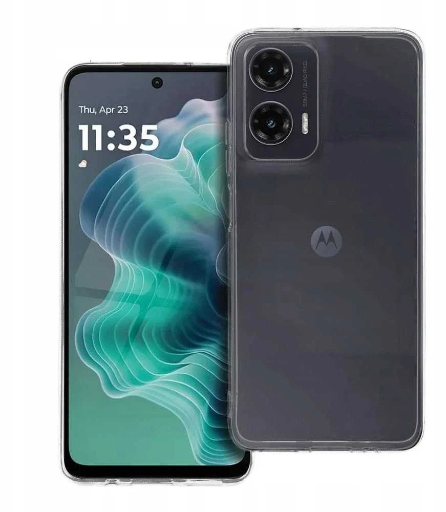 Oem Originalus Motorola G35 5G dėklas, skaidrus (2 mm), skaidrus