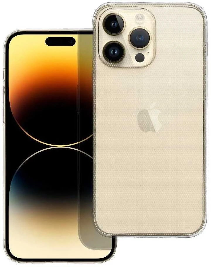 Oem Originalus „iPhone 16e“ (SE 4 2025) / 17e dėklas, skaidrus, 2 mm (apsauga nuo kameros), permatomas