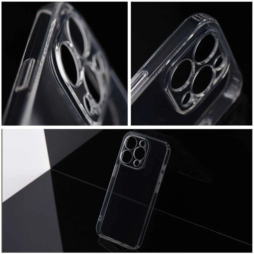 Oem CLEAR dėklas 2 mm skirtas Samsung Galaxy S25 Edge (camera protection) skaidrus