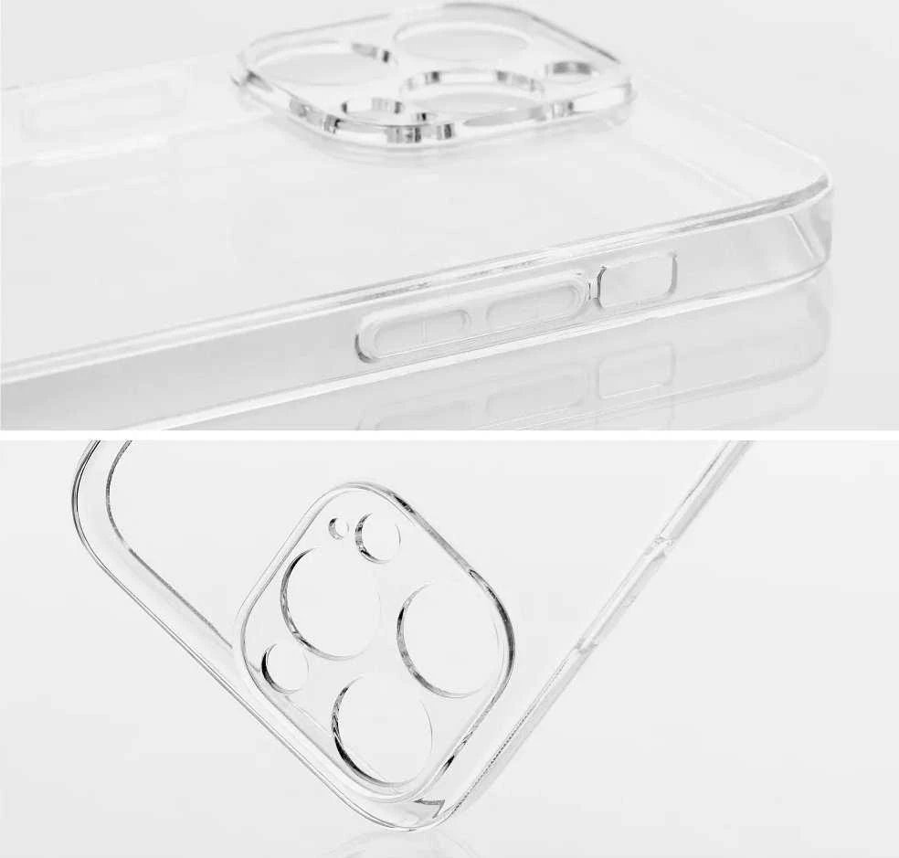 Oem Originalus „iPhone 11 PRO MAX“ skaidrus dėklas (2 mm, apsaugantis kamerą), permatomas