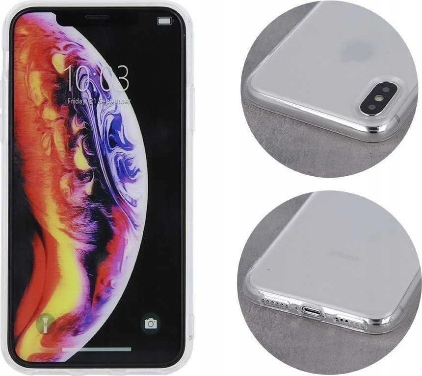Oem Originalus „iPhone 15 PRO MAX“ skaidrus dėklas (2 mm, apsaugantis kamerą), permatomas