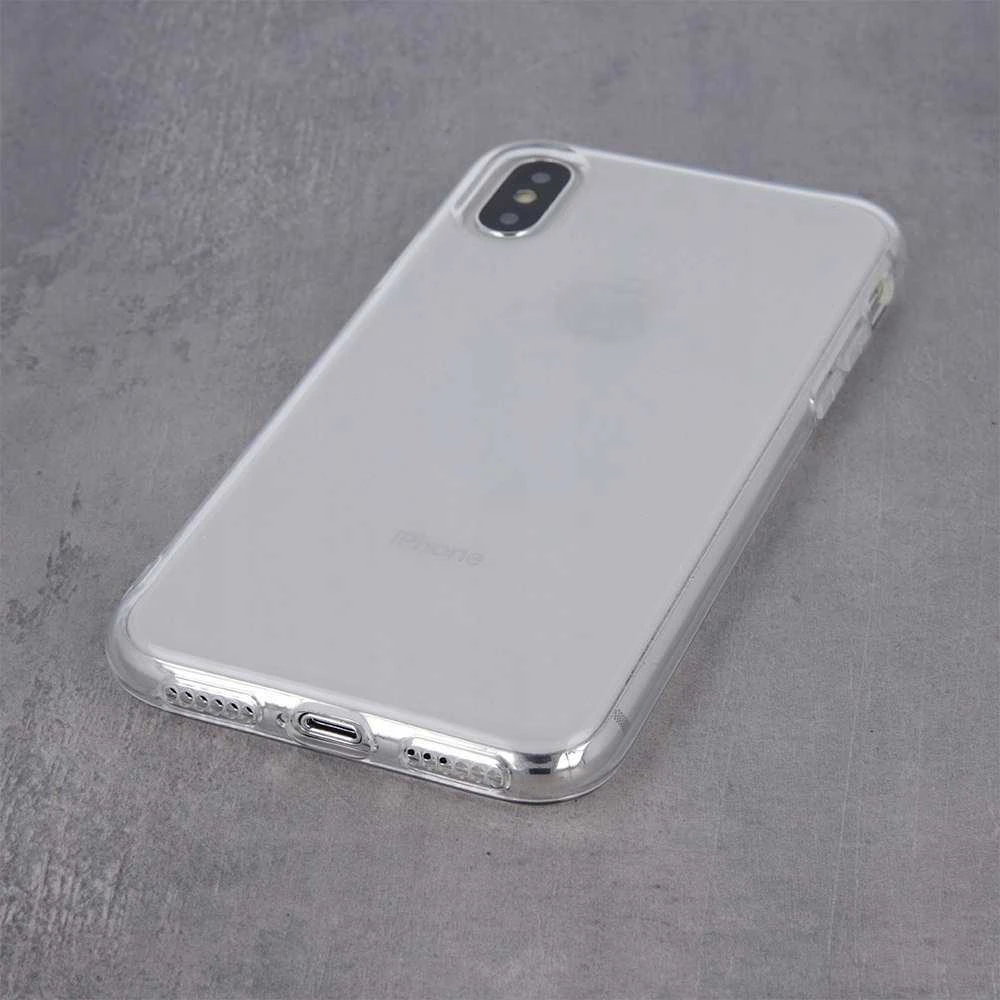 Oem Originalus „iPhone 15 PRO MAX“ skaidrus dėklas (2 mm, apsaugantis kamerą), permatomas