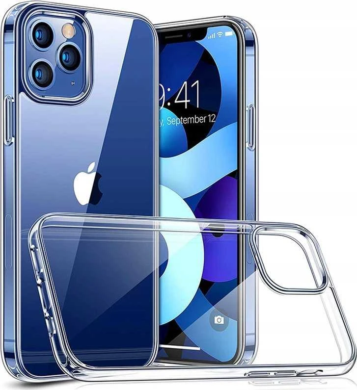 OEM dėklas, skirtas „iPhone 15 PRO“ skaidriam dėklui, 2 mm, permatomas