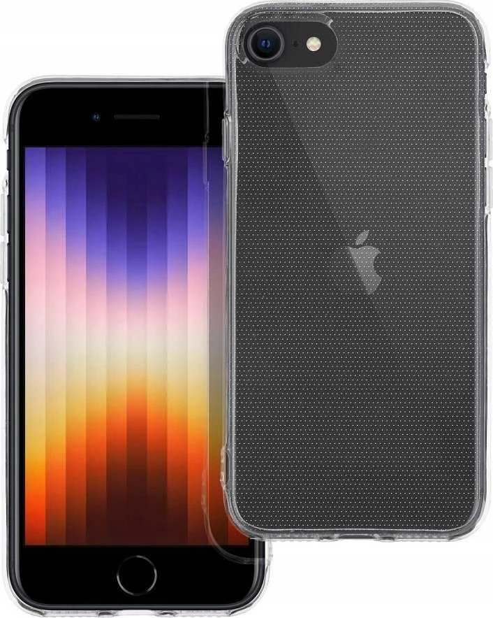 Oem Originalus „iPhone 7 / 8 / SE 2020 / SE 2022“ dėklas, skaidrus, 2 mm