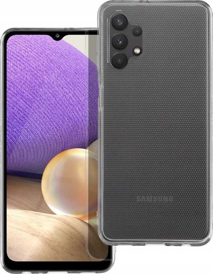 Oem CLEAR Dėklas 2 mm skirtas Samsung Galaxy A32 5G skaidrus