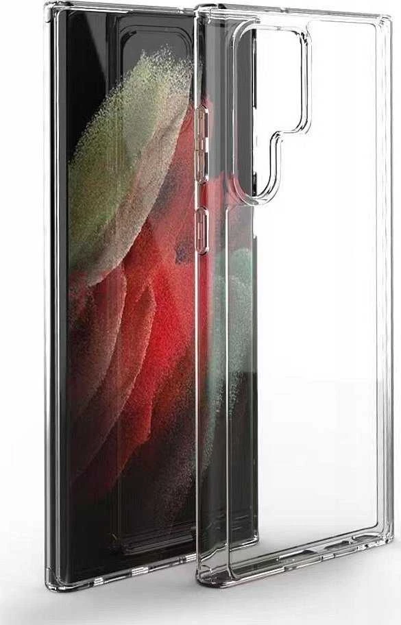 Oem CLEAR Dėklas 2 mm skirtas Samsung Galaxy S22 Ultra (camera protection) skaidrus
