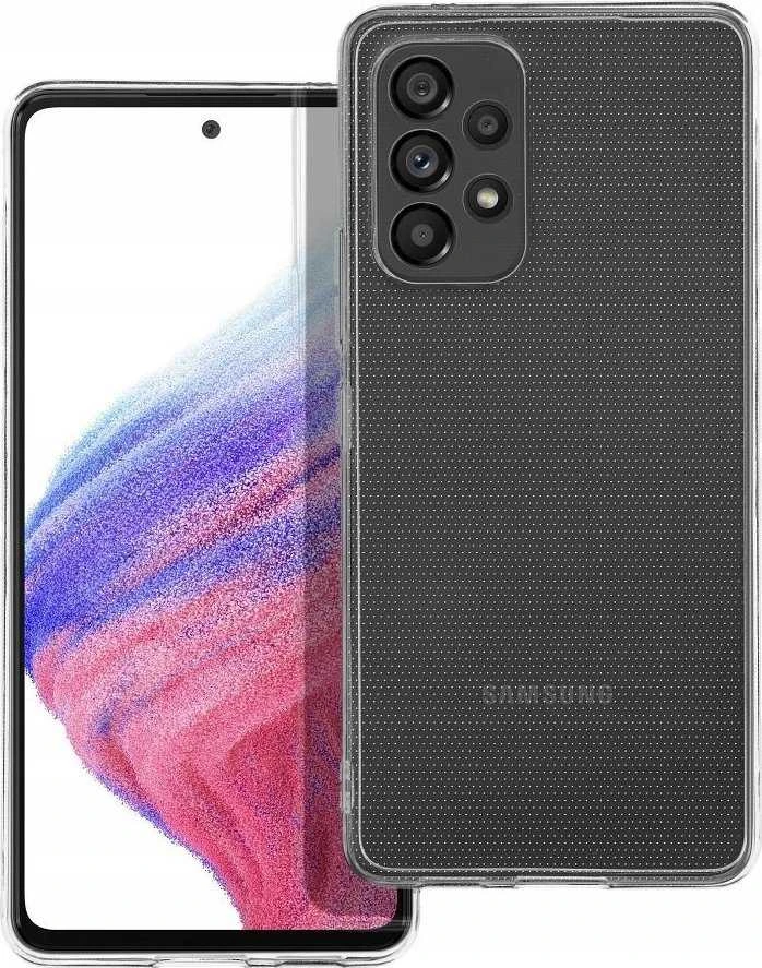 Oem CLEAR Dėklas 2 mm skirtas Samsung Galaxy A53 5G (camera protection) skaidrus