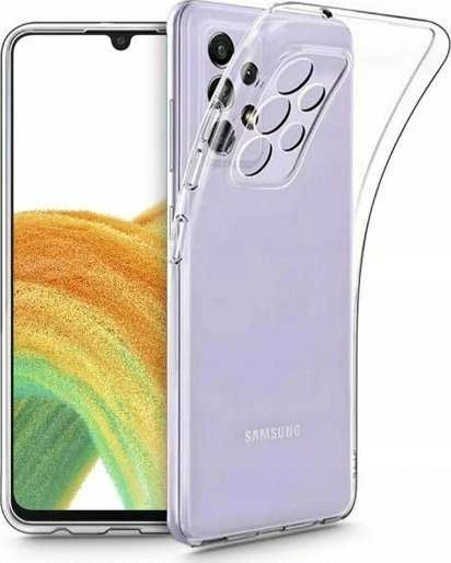 Oem CLEAR Dėklas 2 mm skirtas Samsung Galaxy A33 5G (camera protection) skaidrus