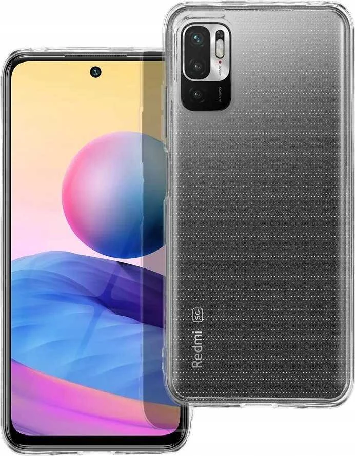 Oem CLEAR Dėklas 2 mm skirtas Xiaomi Redmi Note 10 5G / Poco M3 Pro / Poco M3 Pro 5G skaidrus