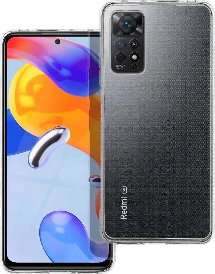Oem CLEAR Dėklas 2 mm skirtas Xiaomi Redmi Note 11 Pro 5G (camera protection) skaidrus