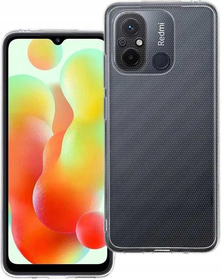 Oem CLEAR Dėklas 2 mm skirtas Xiaomi Redmi 12C (camera protection) skaidrus