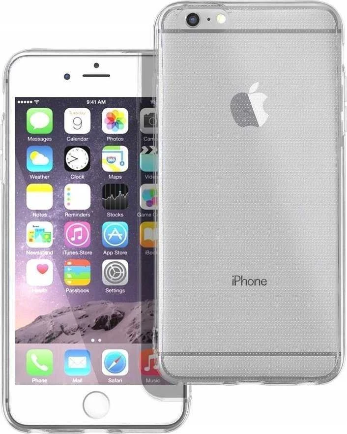 OEM dėklas, skirtas iPhone 6 / 6S, skaidrus, 2 mm, permatomas