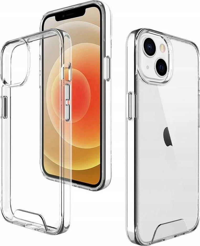 OEM dėklas, skirtas „iPhone 14 PLUS“ skaidriam dėklui, 2 mm, permatomas