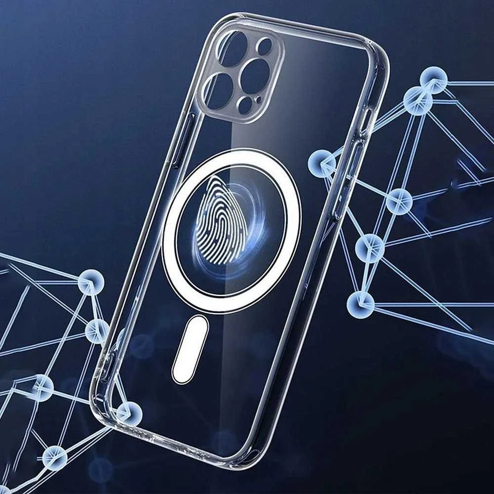 Oem CLEAR MAG COVER dėklas suderinamas su MagSafe skirtas Samsung Galaxy A36 skaidrus