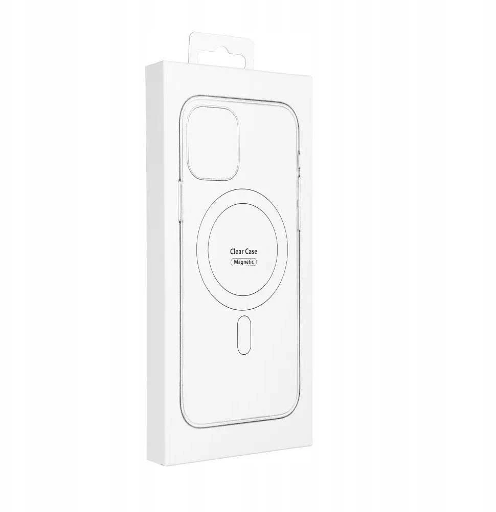 Oem CLEAR MAG COVER (MID) dėklas suderinamas su MagSafe skirtas Samsung Galaxy S24 Plus skaidrus