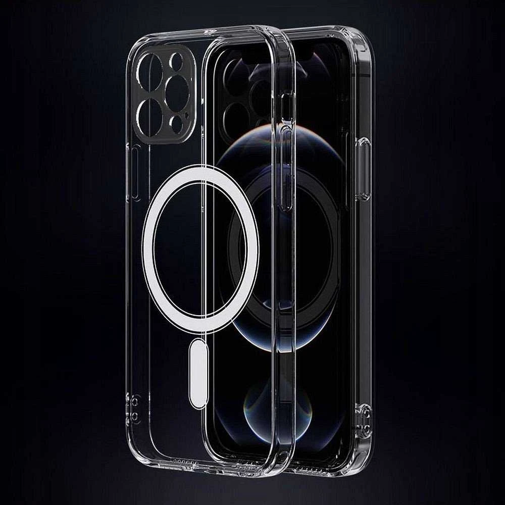 Oem CLEAR MAG COVER (MID) dėklas suderinamas su MagSafe skirtas Samsung Galaxy S25 Ultra skaidrus