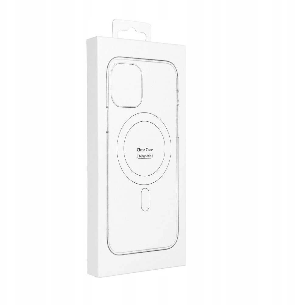 Oem CLEAR MAG COVER (MID) dėklas suderinamas su MagSafe skirtas Samsung Galaxy S25 Ultra skaidrus