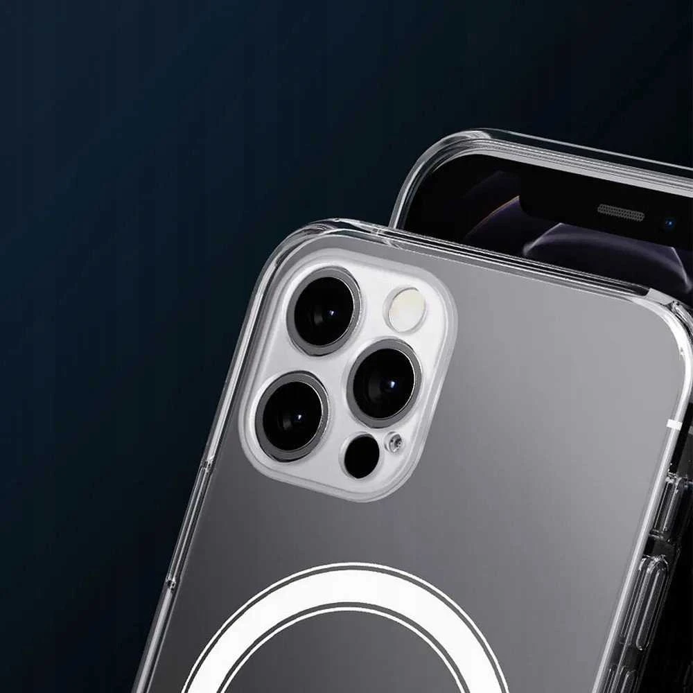 Oem CLEAR MAG COVER (MID) dėklas suderinamas su MagSafe skirtas Samsung Galaxy A56 skaidrus