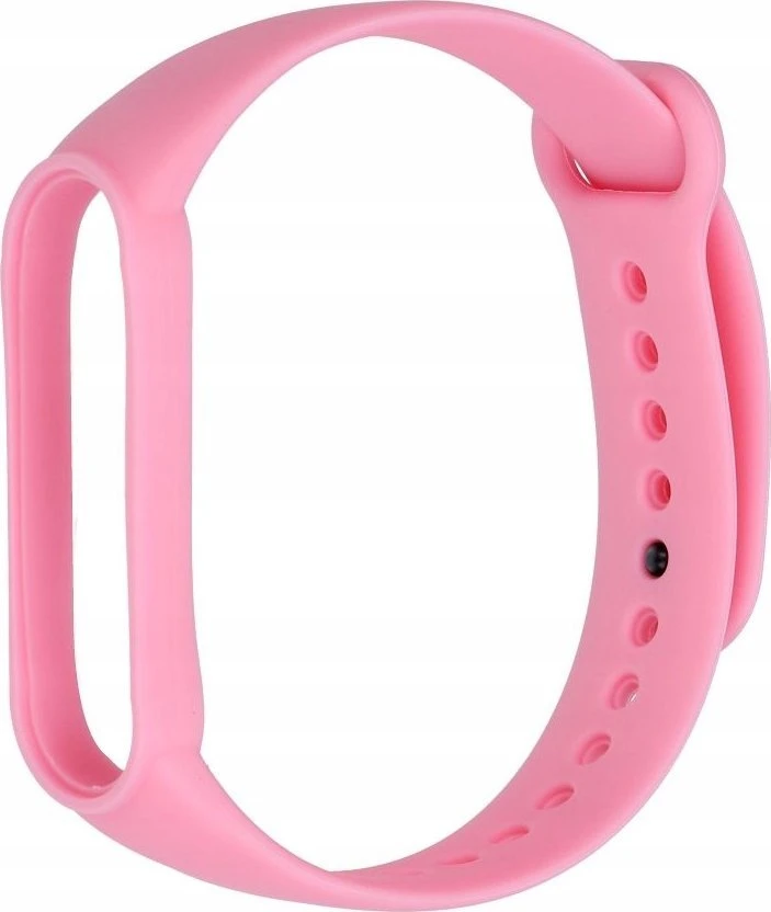 Oem Silicone apyrankė for XIAOMI Mi Band 5 / 6 / 7 pink (37)
