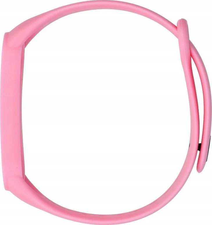 Oem Silicone apyrankė for XIAOMI Mi Band 5 / 6 / 7 pink (37)