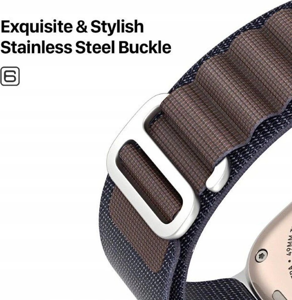 Oem Apyrankė Dux Ducis GS Series Apple Watch 42/44/45/49mm Indigo