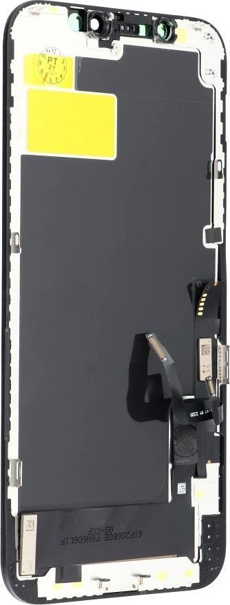 iPhone 12 / 12 Pro LCD ekranas su skaitmeniniu keitikliu, juodas (ZY-LTPS), perkeliamas IC