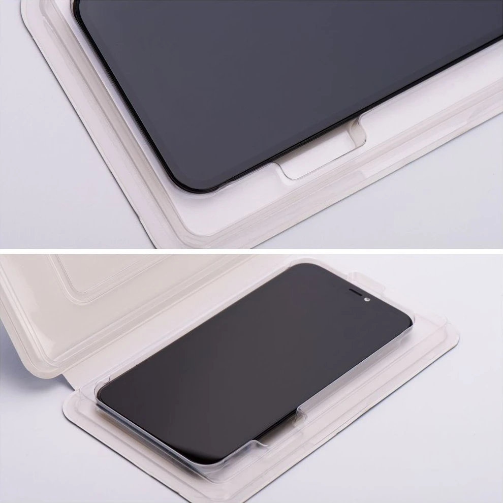 iPhone 12 / 12 Pro LCD ekranas su skaitmeniniu keitikliu, juodas (ZY-LTPS), perkeliamas IC