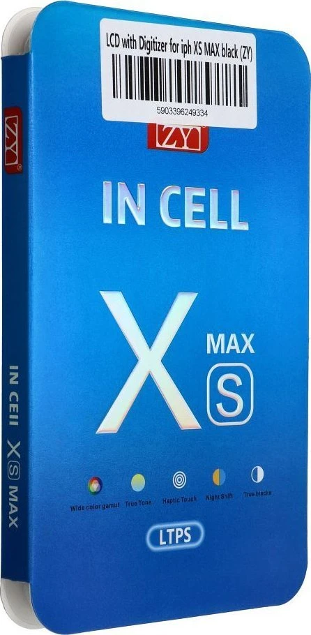 LCD ekranas „iPhone Xs Max“ su skaitmeniniu keitikliu, juodas (ZY-LTPS)