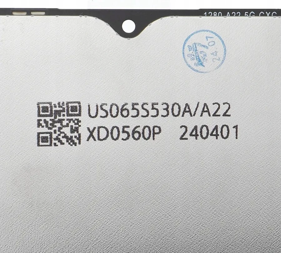 Fixcell OEM ekranas, skirtas SAMSUNG a22 5G a226 OEM be rėmelio