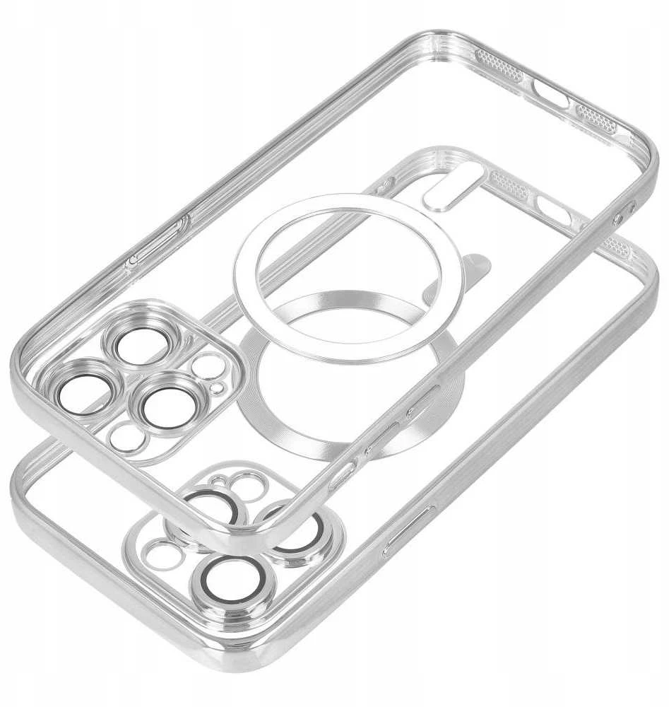 Oem Originalus „iPhone 16 PRO“ dėklas, suderinamas su „MagSafe“ titano pilka spalva.