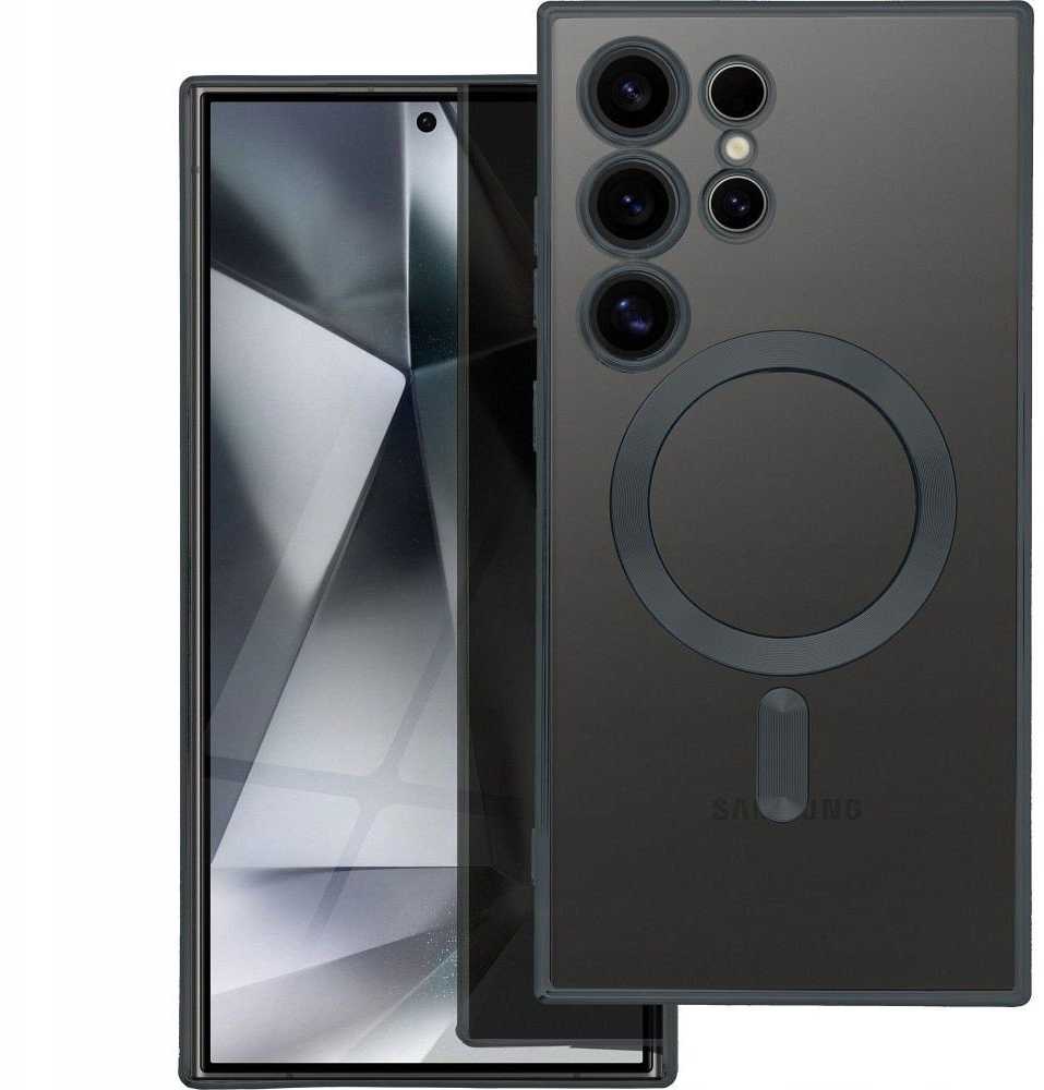 Oem ELECTRO MAG COVER dėklas suderinamas su MagSafe skirtas Samsung Galaxy A16 juodos spalvos