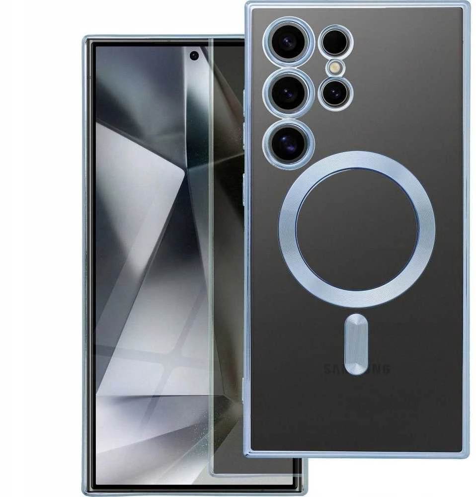Oem ELECTRO MAG COVER dėklas suderinamas su MagSafe skirtas Samsung Galaxy A16 mėlynos spalvos