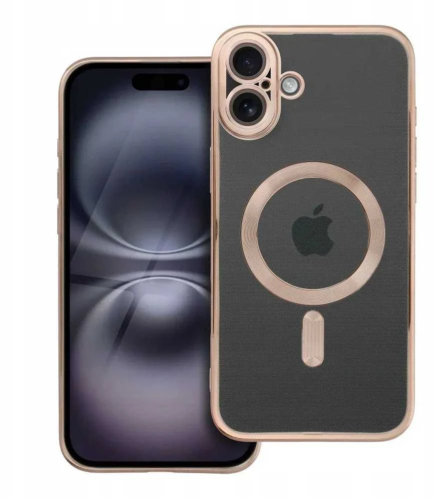 OEM dėklas, skirtas „iPhone 16 PLUS“, „Electro Mag Cover“, suderinamas su „MagSafe Ruda“