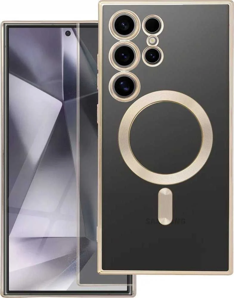 Oem ELECTRO MAG COVER dėklas suderinamas su MagSafe skirtas Samsung Galaxy A26 aukso spalvos