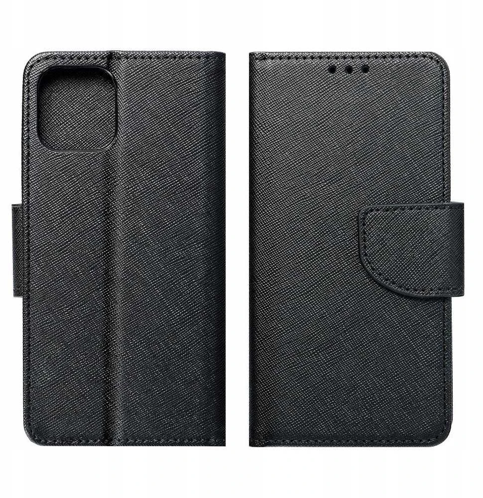 Oem FANCY Book dėklas skirtas Xiaomi Redmi 14c juodos spalvos
