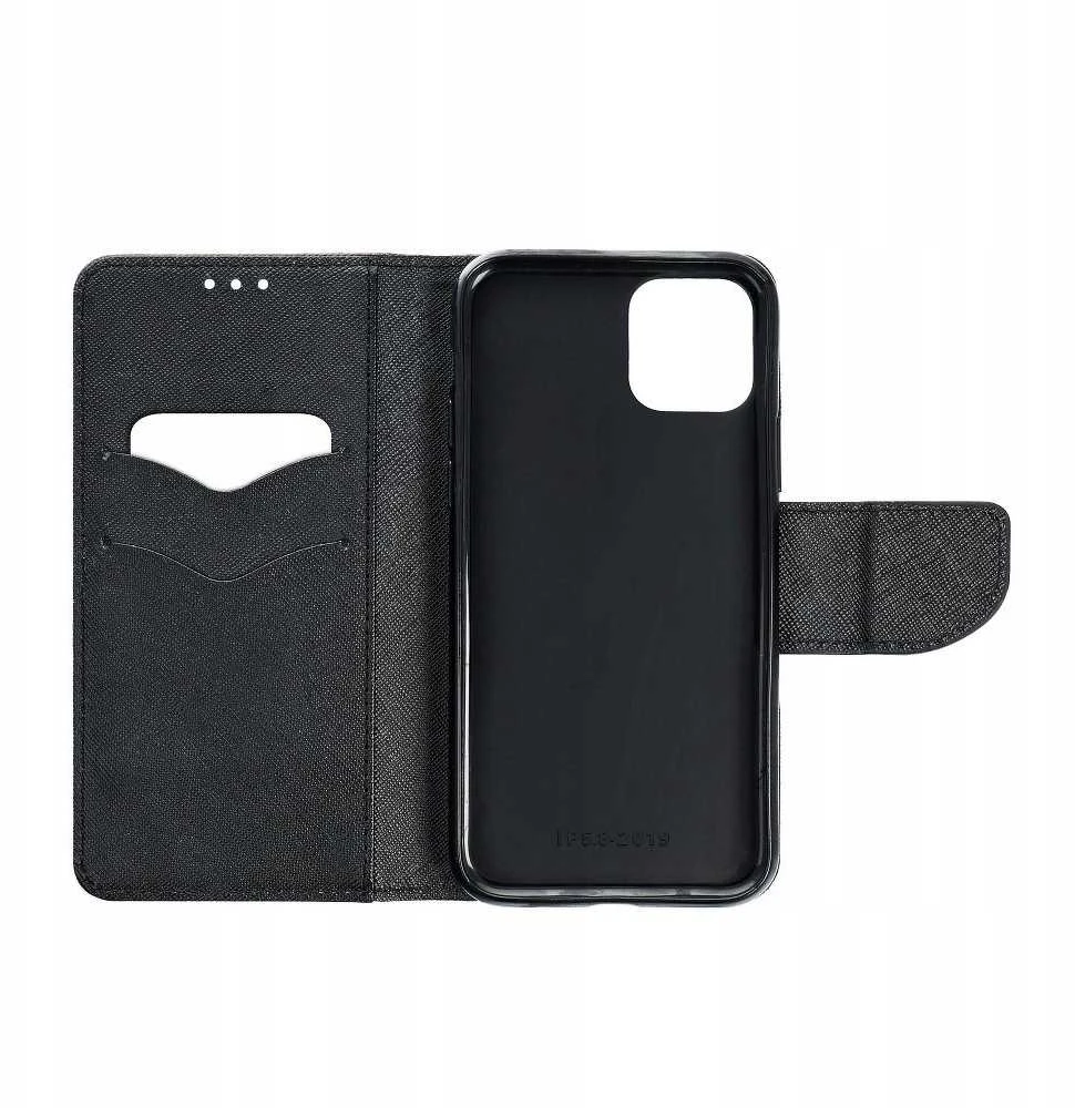 Oem FANCY Book dėklas skirtas Xiaomi Redmi 14c juodos spalvos