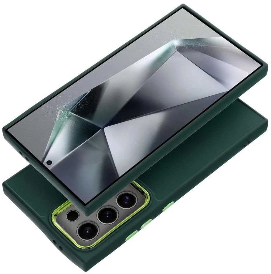 Oem FRAME dėklas skirtas Samsung Galaxy A26 5G žalios spalvos