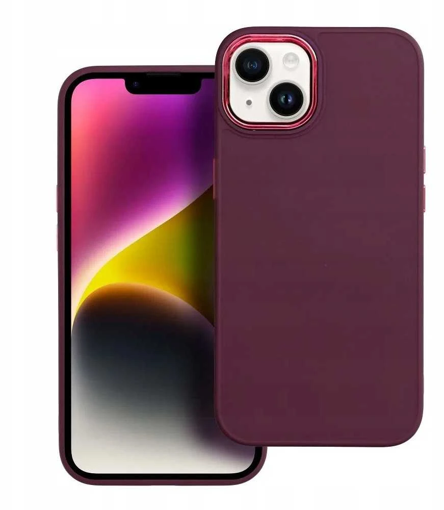 Dėklas Oem Case for iPhone 16e (SE 4 2025) / 17e Frame violetinė