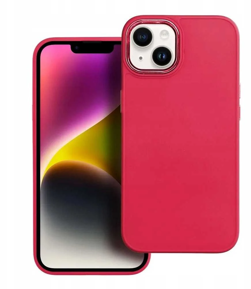Dėklas Oem Case for iPhone 16e (SE 4 2025) / 17e Frame magenta