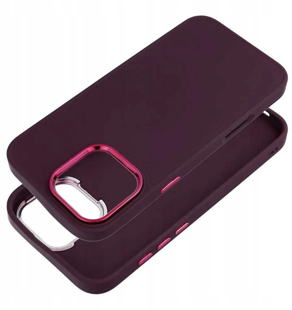 Dėklas Oem Case for iPhone 16e (SE 4 2025) / 17e Frame violetinė
