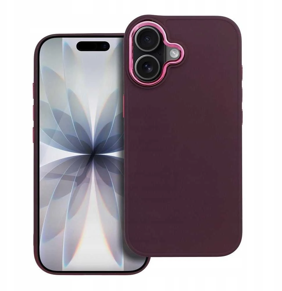Dėklas Oem Case for iPhone 17 Frame violetinė