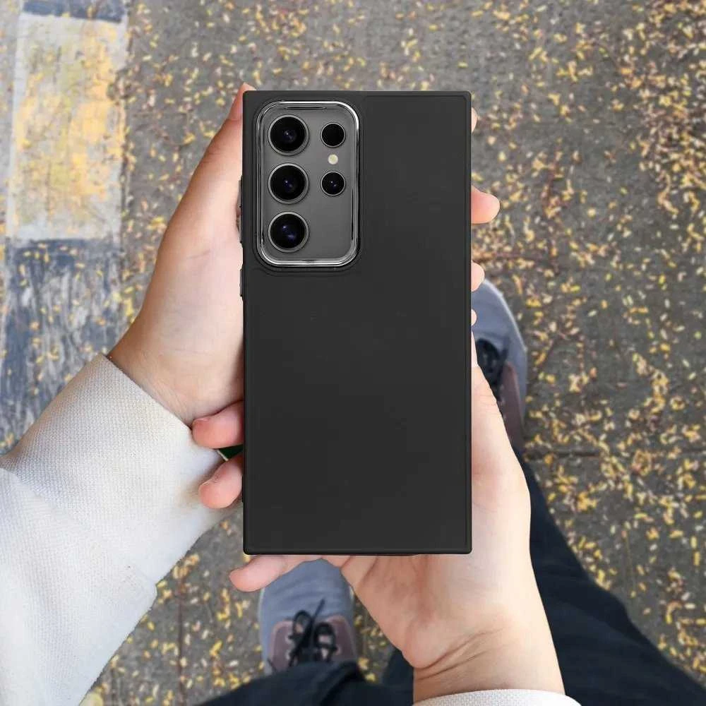 Oem „FRAME“ dėklas, skirtas „SAMSUNG A17“, juodas