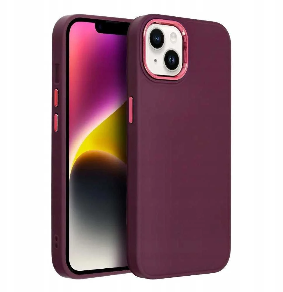 Reach Dėklas FRAME Xiaomi Redmi 14C/Redmi A4/Poco C75 violetinis