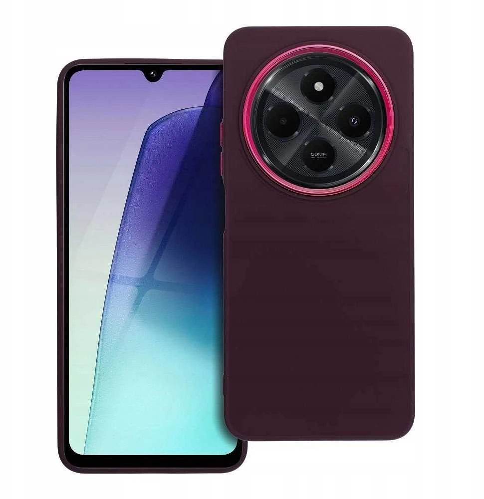 Reach Dėklas FRAME Xiaomi Redmi 14C/Redmi A4/Poco C75 violetinis