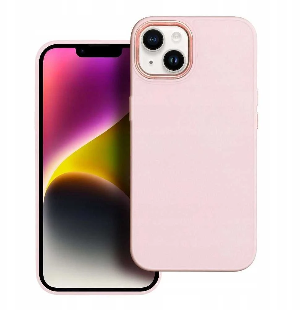 Oem FRAME dėklas skirtas Xiaomi Redmi 14C powder rožinės spalvos